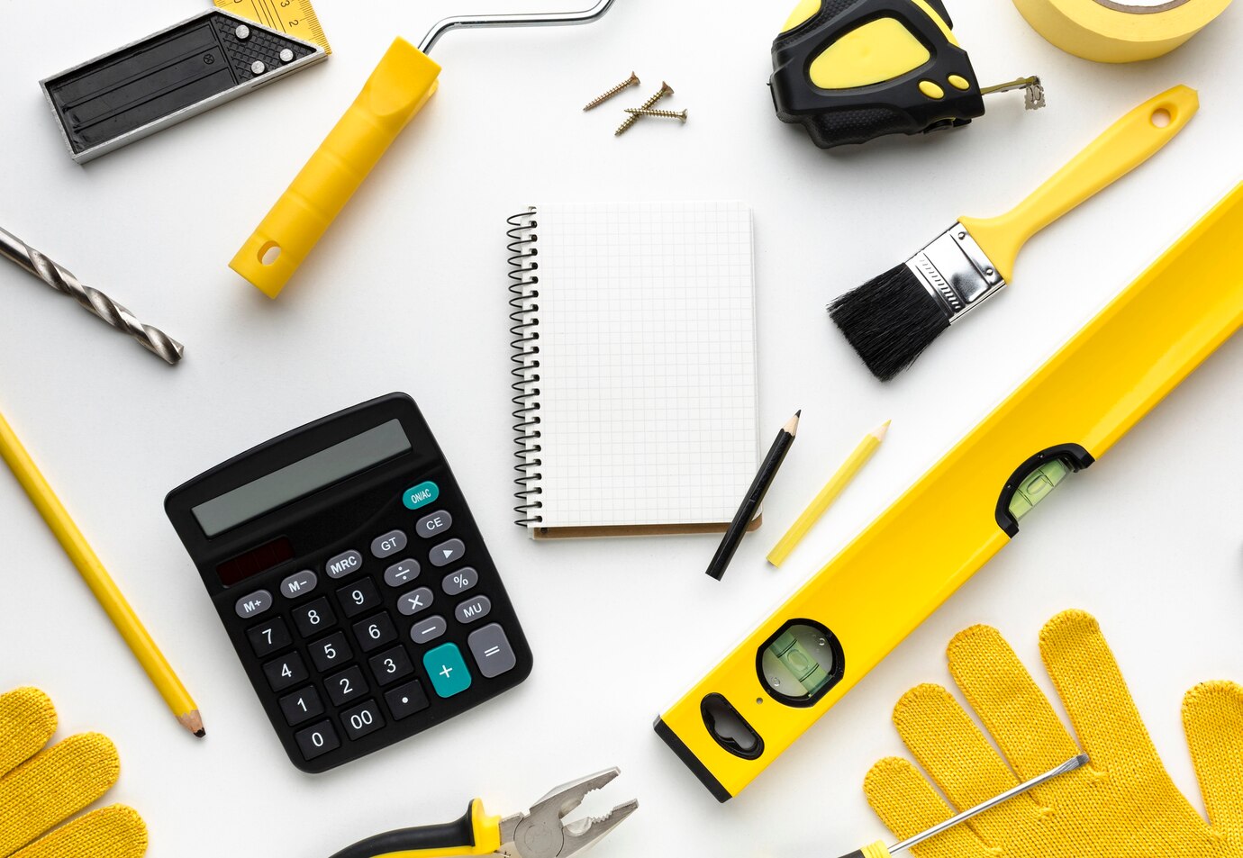 Herramientas de obra profesional